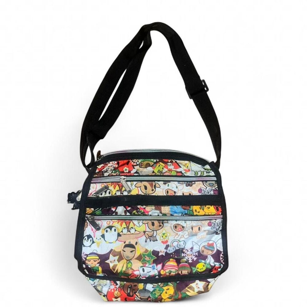 Y2K 2000 Vintage Tokidoki Women's Multicolored Crossbody Bag